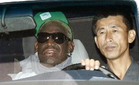 Rodman leaves N. Korea