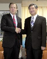 U.S. envoy Davies in S. Korea