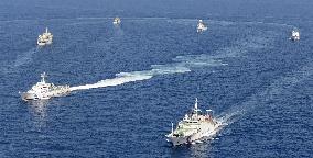 China vessels in Japan waters