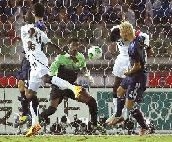 Japan beat Ghana in soccer friendly