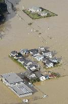 Typhoon hits Japan