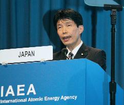 Japanese minister at IAEA