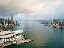 (HKSAR 25)CHINA-HONG KONG-MAJOR CONSTRUCTIONS-AERIAL VIEW (CN)