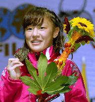 Tosaka wins gold at wrestling world championships