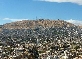 Mt. Qasioun in Damascus
