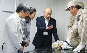 Crown prince, princess visit Fukushima