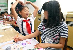 Japanese, N. Korean children to work for peace through drawings