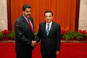 Venezuelan President Maduro in Beijing