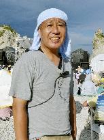 Man in Miyako revives legendary jazz concert at local beach