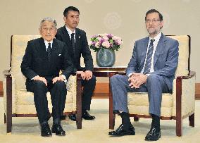 Spanish PM, Japanese emperor