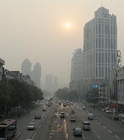 Air pollution in Tianjin