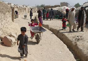 Afghanistan refugee camp