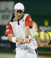 Nishikori at Shanghai Masters