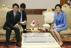 Japan, Thai prime ministers