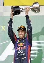 Vettel wins Japanese GP