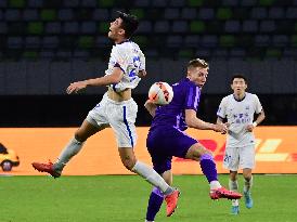 (SP)CHINA-MEIZHOU-FOOTBALL-CSL-CANGZHOU VS TIANJIN (CN)