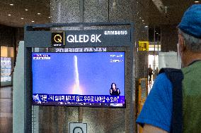 SOUTH KOREA-SEOUL-SPACE ROCKET-LAUNCH