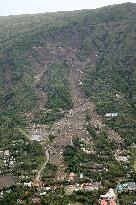 Typhoon hits Japan