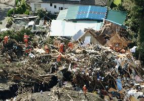 Typhoon aftermath