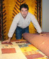 Iranian nomads' Gabbeh carpets all the rage in Japan