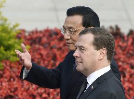 Medvedev in China