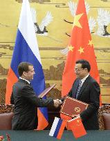 Medvedev in China