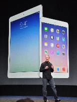 Apple unveils lighter tablet