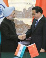 Indian prime minister in China