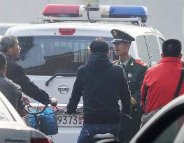 Vehicle plows into crowd at Tiananmen Square