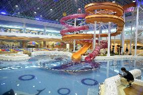 Brand new swimming pool in Pyongyang