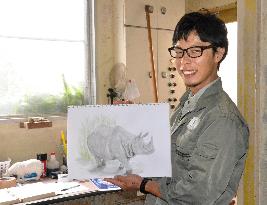 Young breeder of rhinos