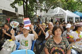 Protest rally in Thailand