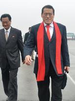 Japanese lawmaker makes unauthorized trip to N. Korea