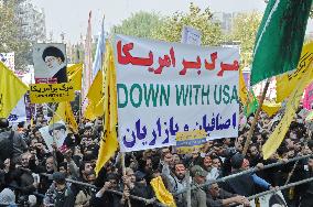 Anti-U.S. rally in Iran