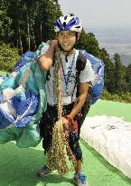 Teenager aims to paraglide from 7 summits