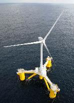 Floating wind farm off Fukushima