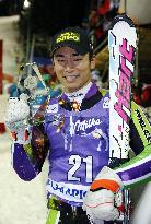 Japanese skier, engineer eyeing Olympic medal with Japan-made skis