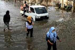 INDONESIA-SEMARANG-COASTAL FLOOD