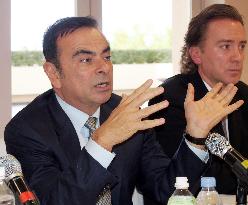Nissan CEO Ghosn in Mexico