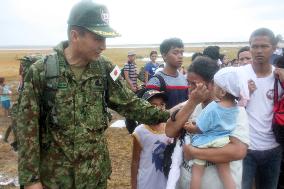 SDF team arrives in Tacloban City