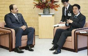 Qatari foreign minister in Japan