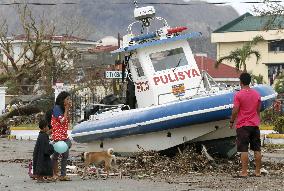 Philippine typhoon aftermath