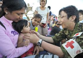 Japan relief in Philippines