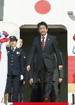 Japanese prime minister in Laos