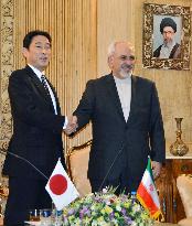 Japanese foreign minister in Iran