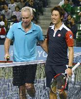 McEnroe at charity event
