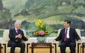 Bill Clinton in Beijing