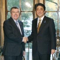 IOC president in Japan