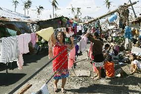 Life after typhoon in Philippines