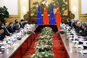 China, EU leaders
